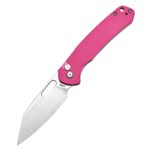 CJRB Pyrite Alt Wharncliffe J1925A folding knife with AR-RPM9 sand polish blade