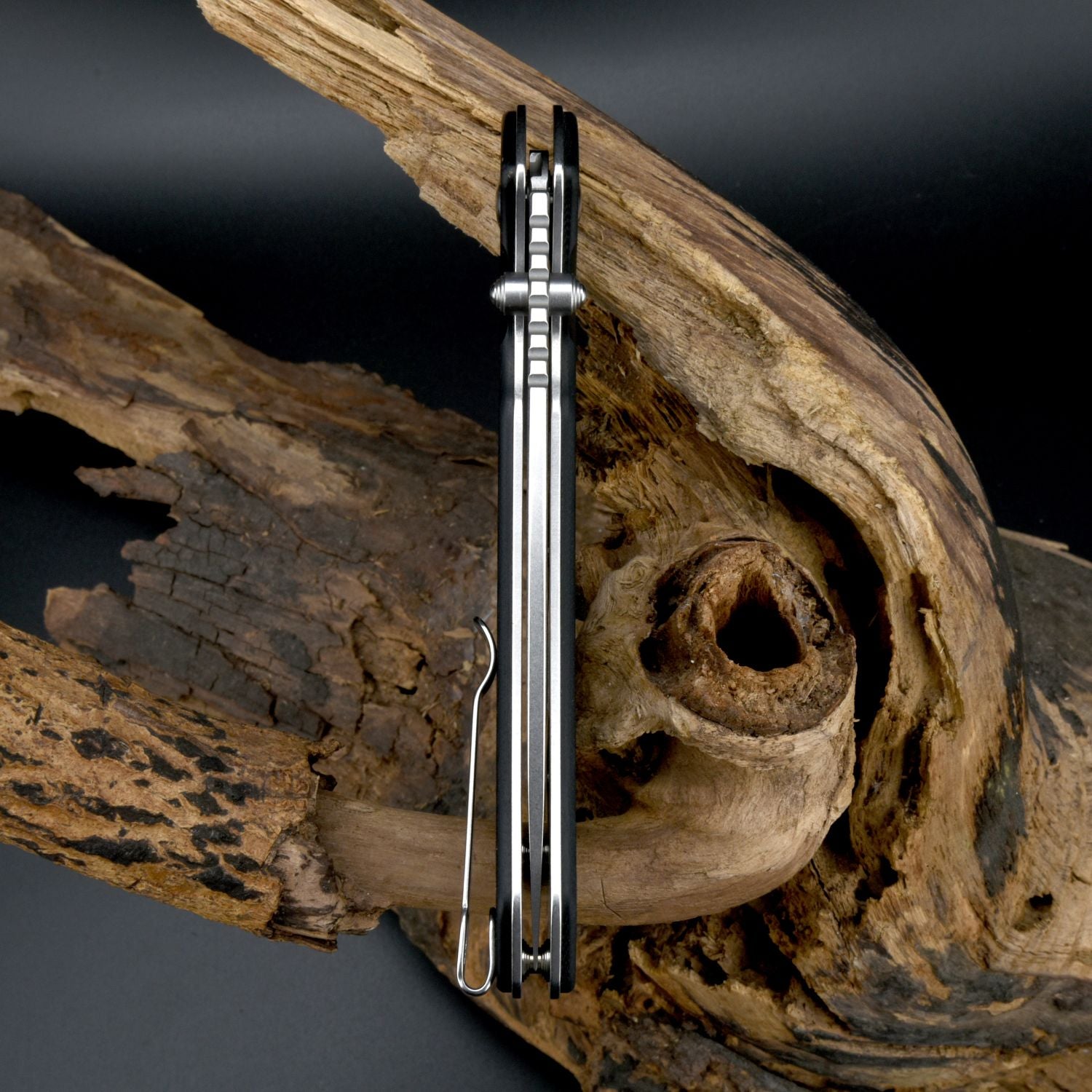 CJRB Large Pyrite J1925L handle detail