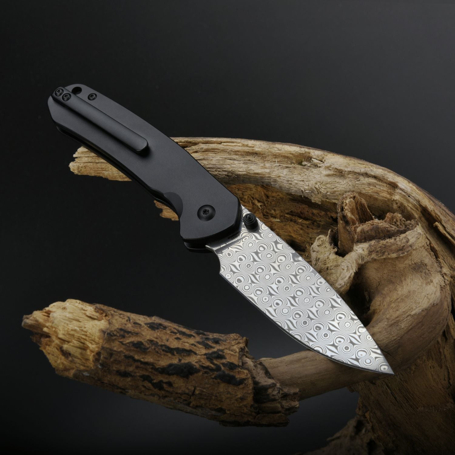 CJRB Pyrite J1925T-DGCF folding knife with titanium handle