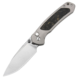 CJRB Pyrite J1925T-GCF folding knife with CPM-S90V blade