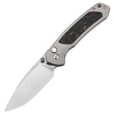 CJRB Pyrite J1925T-GCF folding knife with CPM-S90V blade