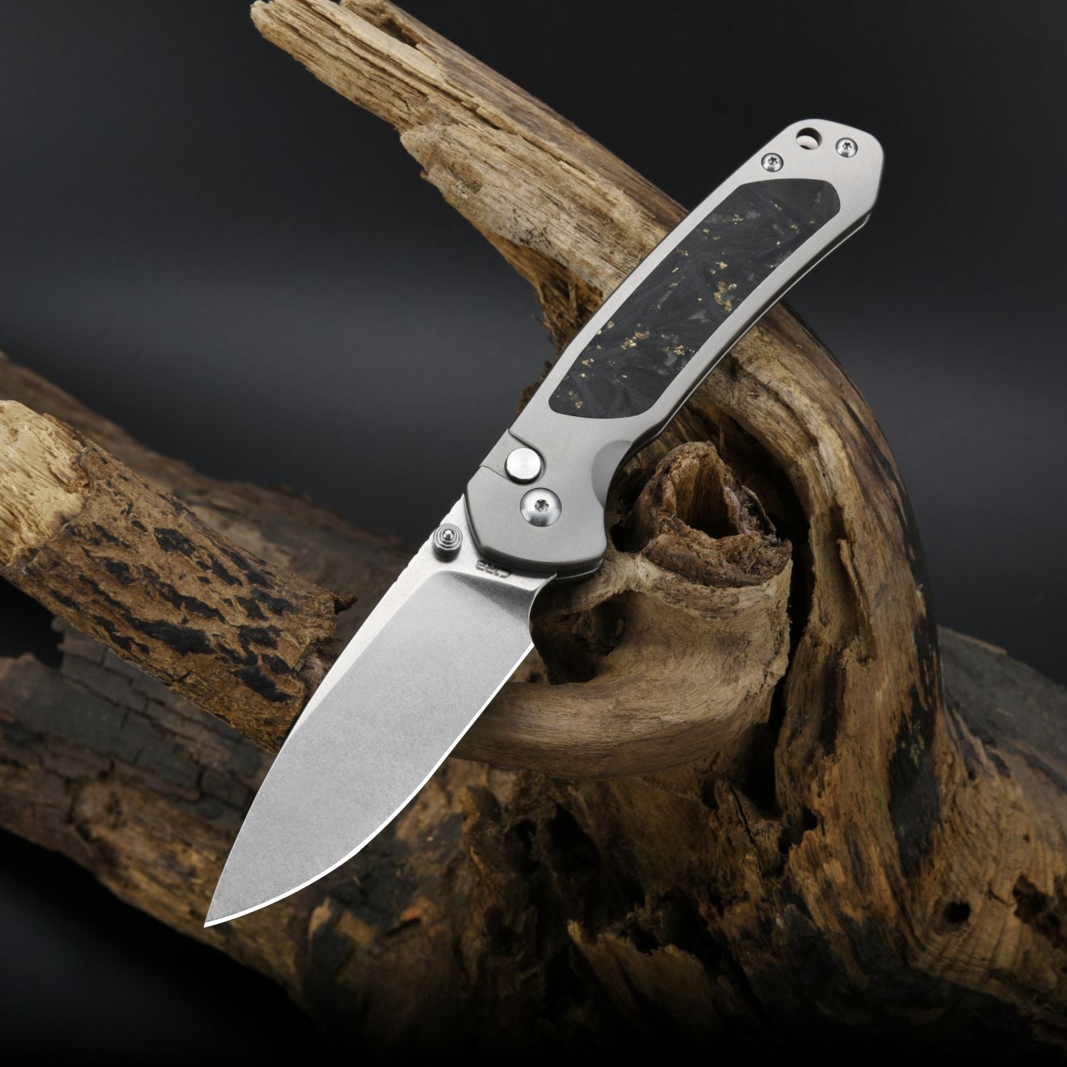 CJRB Pyrite J1925T-GCF blade detail