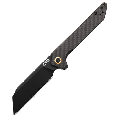CJRB Rampart J1907 folding knife with AR-RPM9 steel blade
